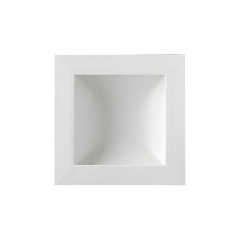 Indirekte LED downlight kvadratisk 20W 2700K