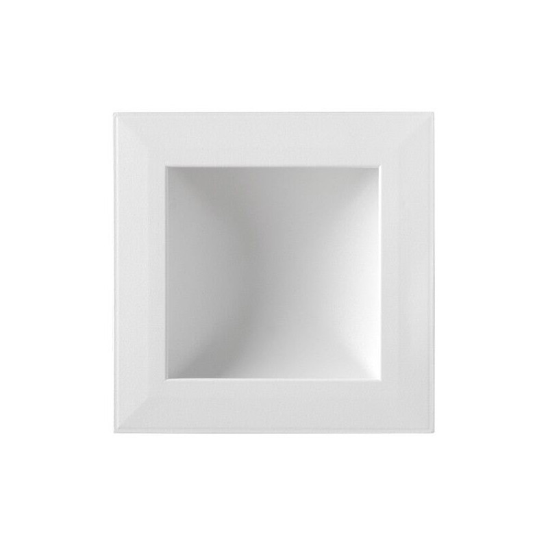 Indirekte LED downlight kvadratisk 8W 2700K