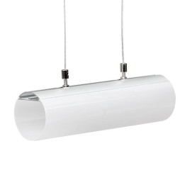Cylinderformet aluprofil til LED bånd, Ø60 mm x 2 meter