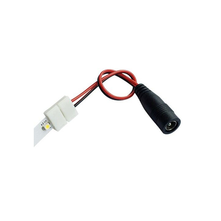 FLEKSIBEL CONNECTOR TIL  LED BÅND MED TILGANGSSTIK (HAN) SMD 3528