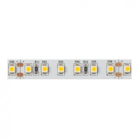 Proff. LED Bånd SMD3528, 24V DC neutral hvid, 120 Led/m, 5 m/role, ikke vandtæt