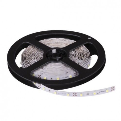 Proff. LED Bånd SMD3528, 24V DC varmt hvid, 120 Led/m, 5 m/role, ikke vandtæt