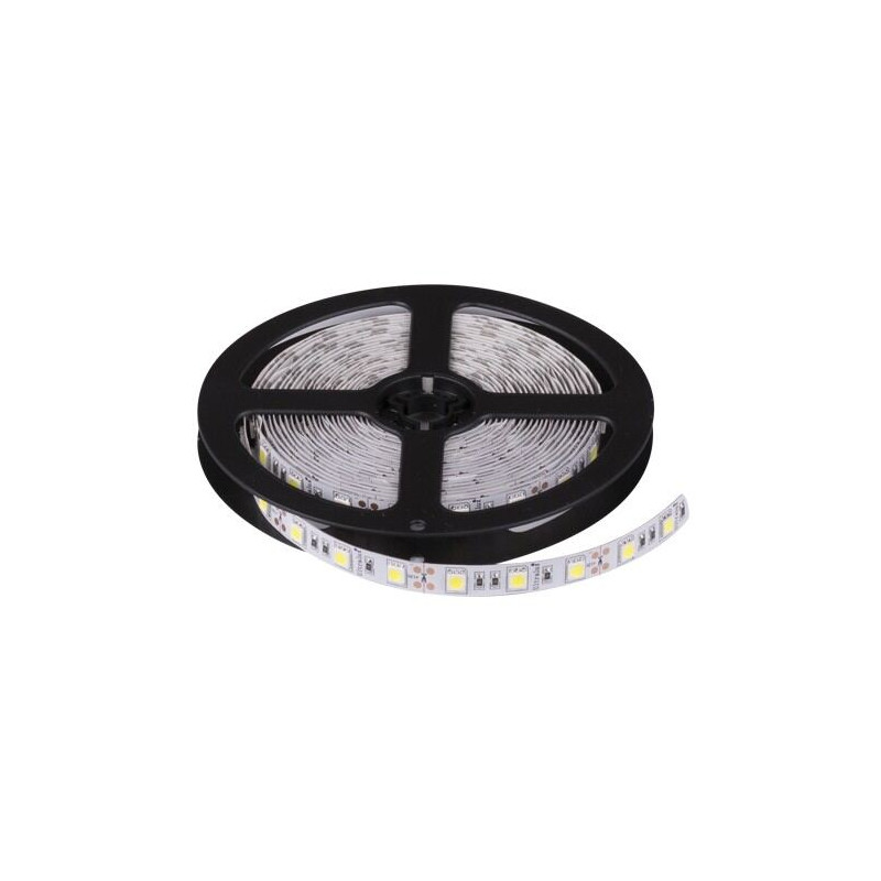 Proff. LED Bånd SMD3528, 24V DC neutral hvid, 60 Led/m, 5 m/role, ikke vandtæt