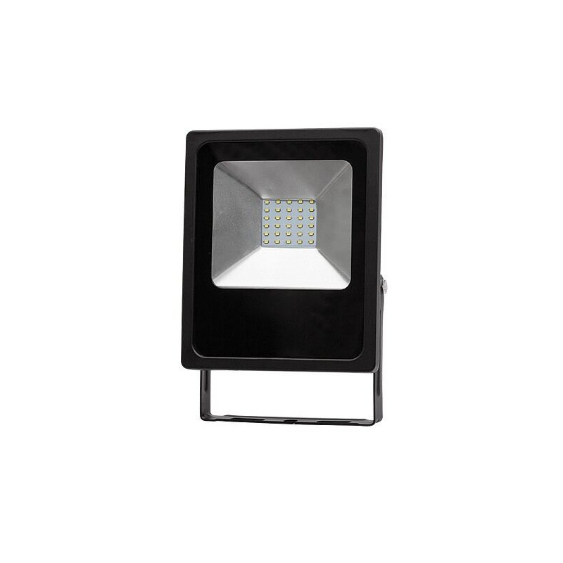 LED projektør, slank, IP65, 30W, 6400K