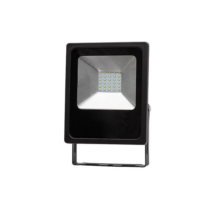 LED projektør, slank, IP65, 30W, 6400K