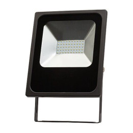 LED projektør, slank, IP65, 50W, 6400K