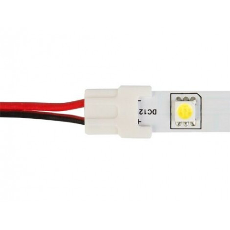 Connector ttil enkelt farve LED bånd / strips 10 mm
