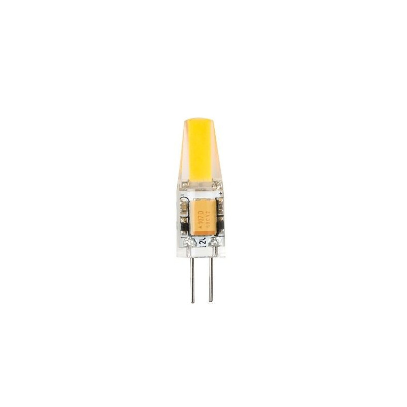 LED Stiftpære G4, 2700 - 4200K, 1,5W, 12V DC, COB 