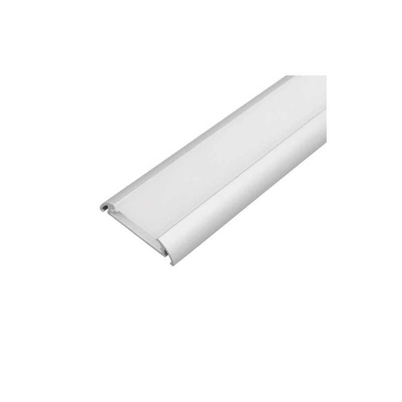 Aluminiumsprofil til LED bånd, til påbygning, 2m, ledstrip