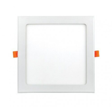 LED Panel, varmt lys, indbygget, firkantet 18W, SMD2835, 