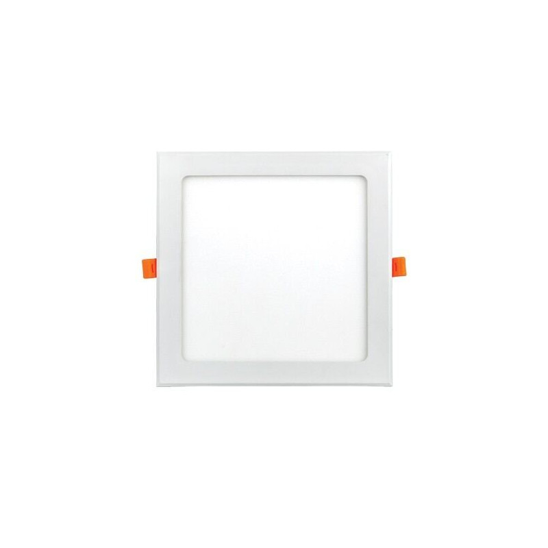 LED Panel, varmt lys, indbygget, firkantet 18W, SMD2835, 