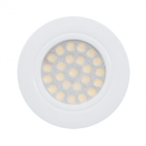 LED møbelspot, 4W, 4200K, 230V AC, IP44, Chrome