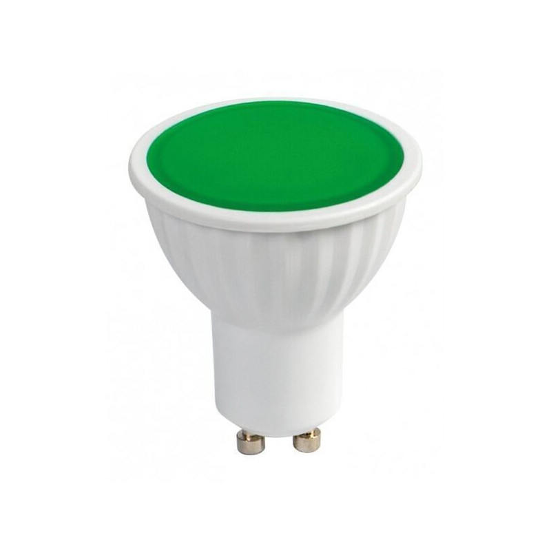 Led farve spots, 5W, GU10, 220V, blå