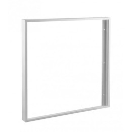 Click påbygningsramme til LED panel 60x60 cm, hvid