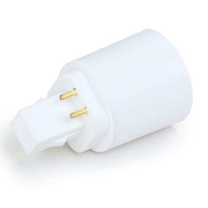 Adapter til pæresokkel G24Q til E27