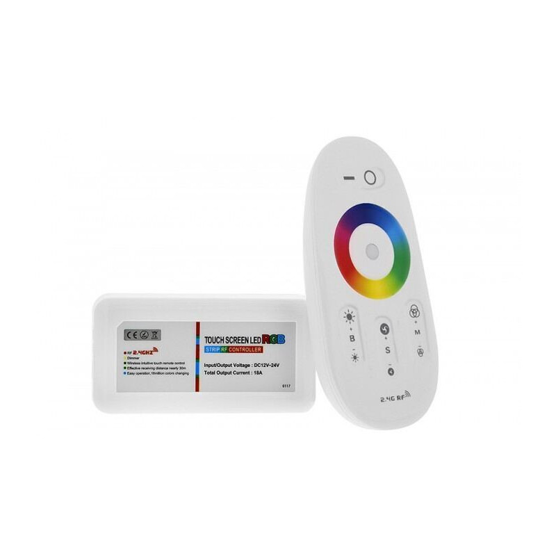 RF mini controller til RGB LED lys, 72W