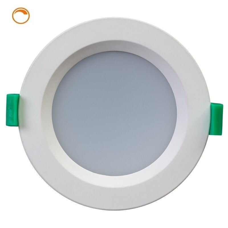 Led downlight til indbygning, 10W, 3000-4200-6000K, 220V, IP44, dæmpbar