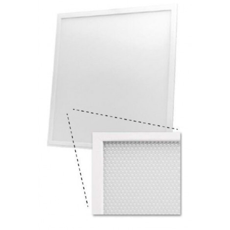 LED panel med lave UGR, firkantede, 30W, 4200K, prismatisk optik