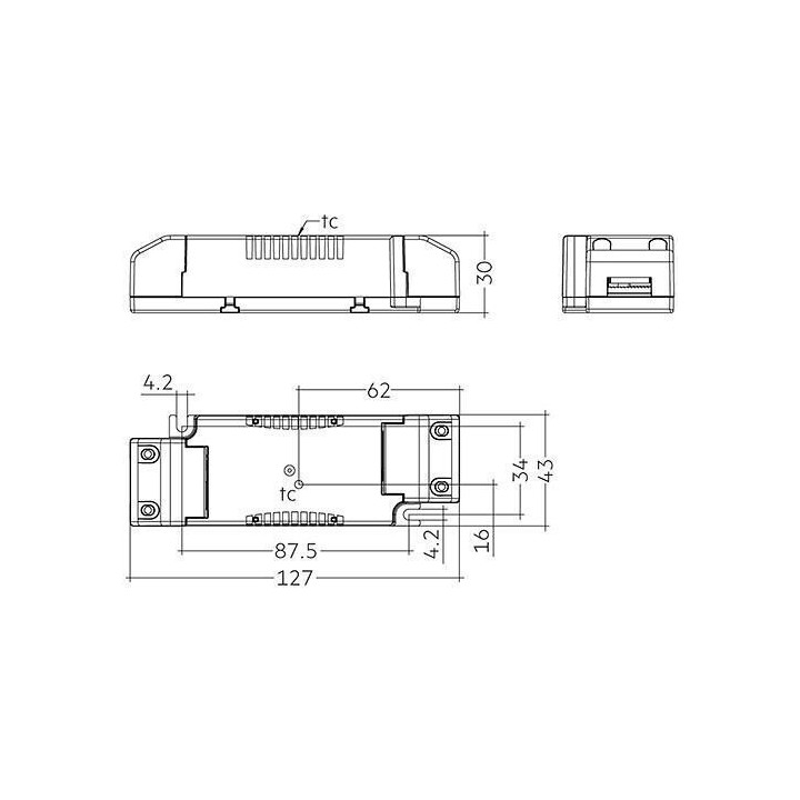 LED-driver 50V, 800mA til LP28002341/LP28002342