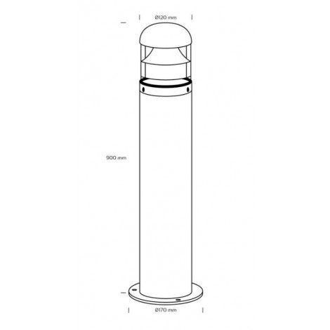 Led pullert , 230V, E27, IP54, IK07