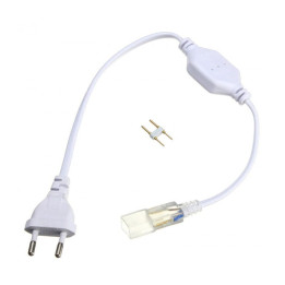 Stik til 230V LED-bånd 6,5W | op til 100 m