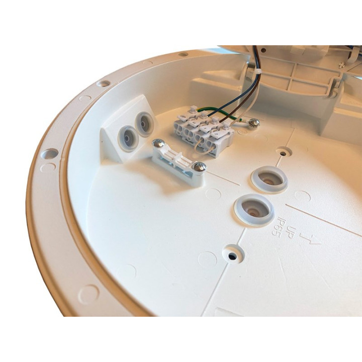 LED udendørslampe 10W, 230V, IP65, hvid