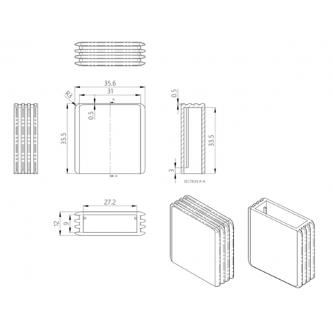 EASYDIMMER500, 5 - 250VA, egnet til LED produkter