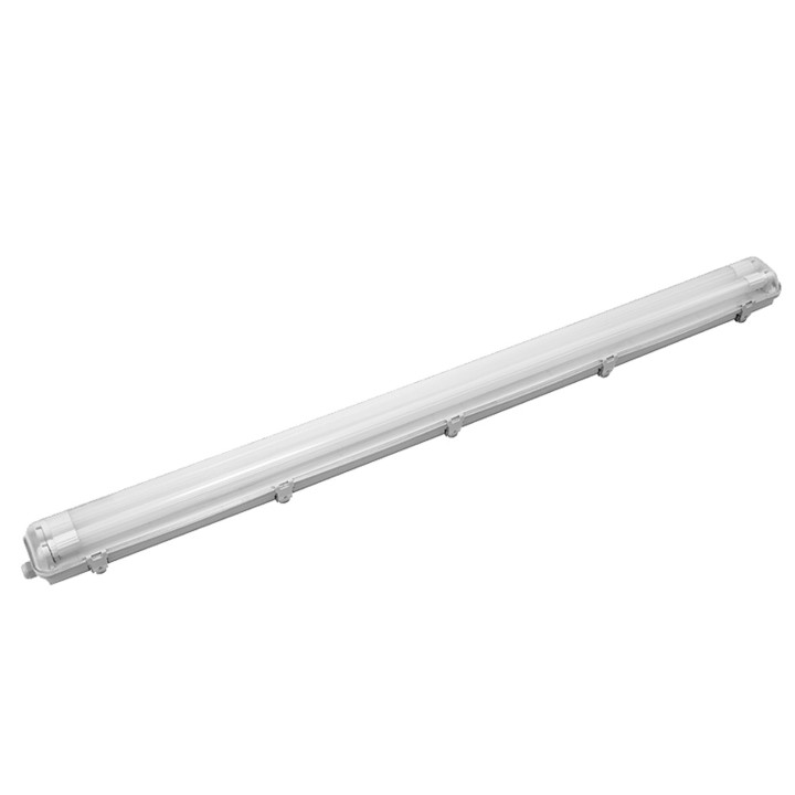 Armaturhus til 2 x 150 cm T8 LED rør, IP65, IK08