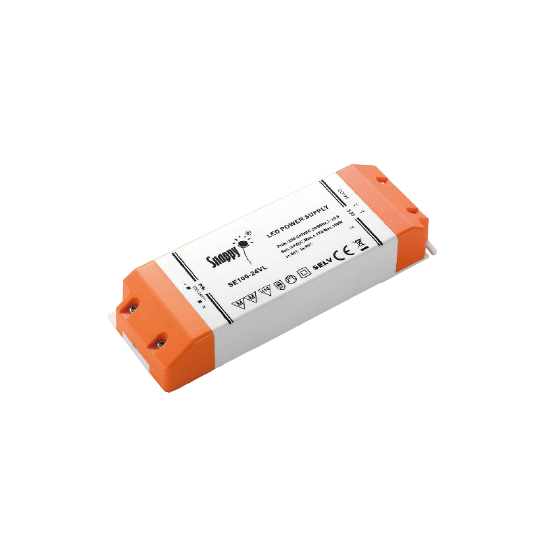 Professionel 24V Dc LED driver, til belysning, anvendes til mindre opgaver, på til 100watt,