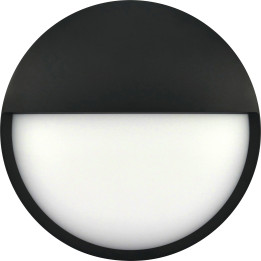 Udendørslampe Halvmåne, 12W, 3000K/4000K CCT switch, IP65