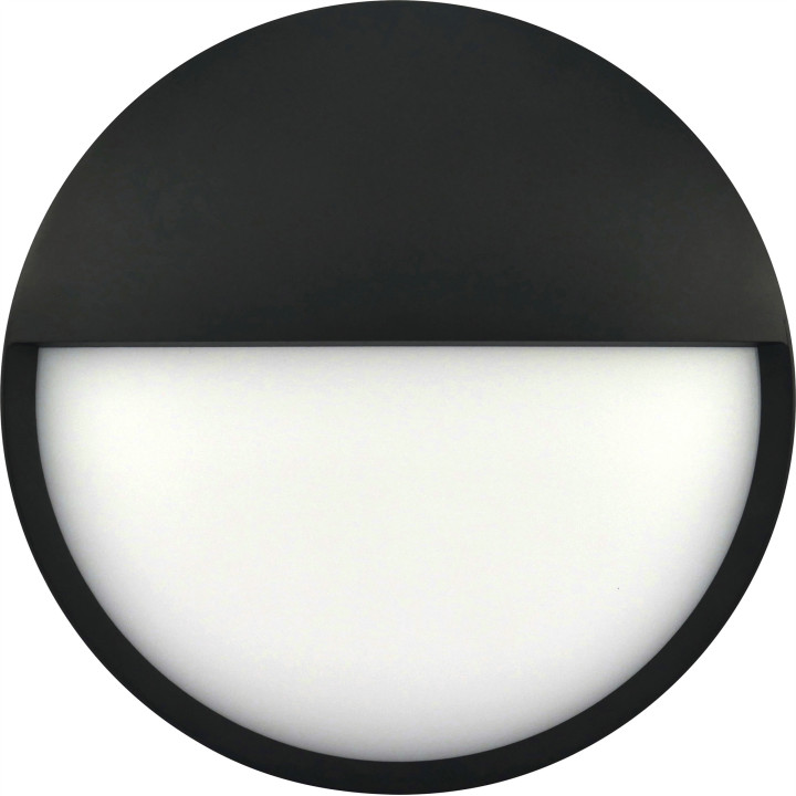 Udendørslampe Halvmåne, 12W, 3000K/4000K CCT switch, IP65