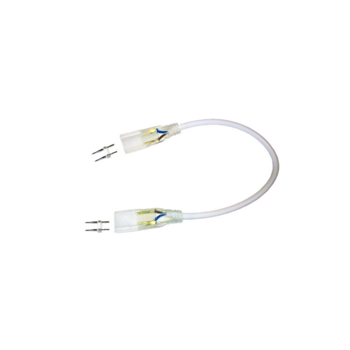 230 volt LED strip, 6 watt mellemled, samler båndet.