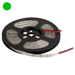 LED bånd, Grøn, 12V, 60 LEDs/m, 3,6 W/m, 5m, IP65