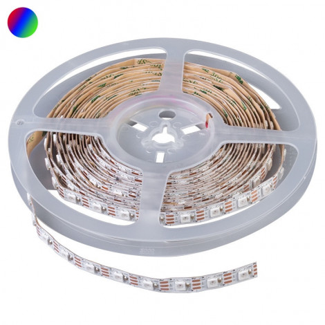 Digital LED bånd/strips,14,4W/m, 5V, 60pixels/m