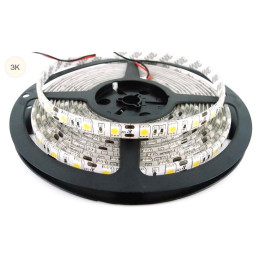 LED bånd, 12V, 3000K, 60LEDs/m, 12 W/m, 5m, IP65, Ra93-95