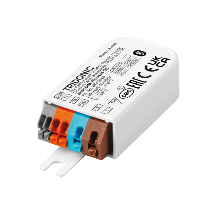 Casambi basicDIM Wireless G2 med DALI og push-dim