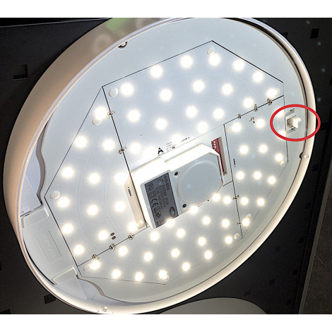 LED plafond, 10W, 3000K, diode