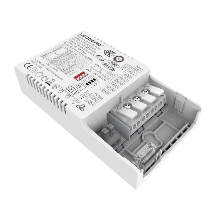 DALI-2/PUSH LED-driver, 650–1100mA, 14–42V DC