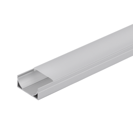 ALUMINUM PROFIL TIL LED FLEKSIBELT STRIPS, WIDE, 2M