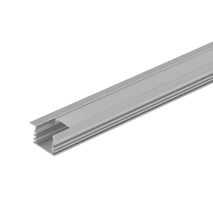Undersænket aluminiumsprofil til LED-bånd – 2 m