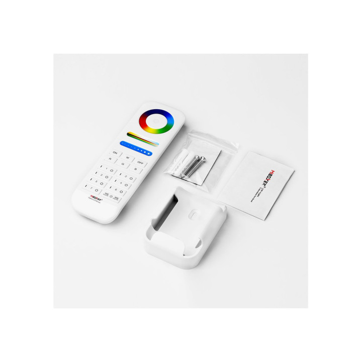 ZIGBEE RGB+CCT touch fjernbetjening med 7 zoner - 2,4GHZ