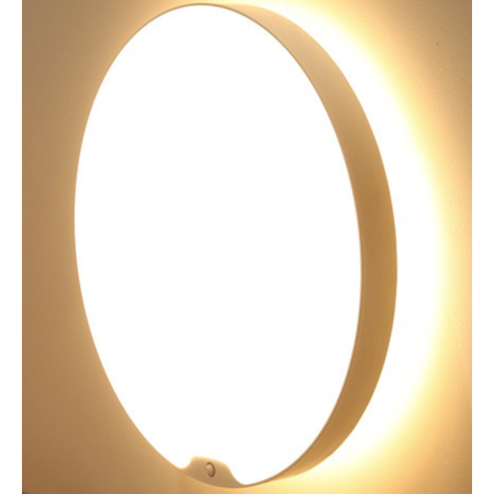 LED plafond m.sensor, 22W, 3000K, IP54