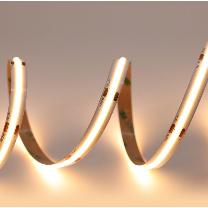 ED bånd-COB, 24V, 480 Led/m, 12W/m, 3000/4000K, 10m, IP20