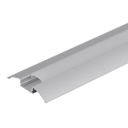 ALUMINUM PROFIL TIL LED FLEKSIBELT STRIPS, TRANSITIONAL, 2M
