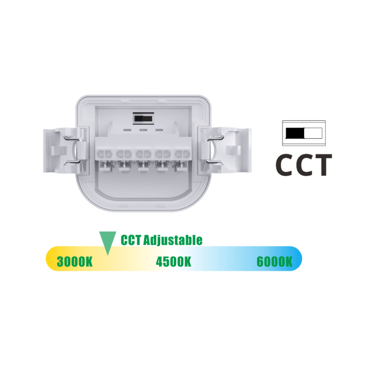 TRI-LUX LED industriarmatur 150 cm, 30-60W, CCT, IP65
