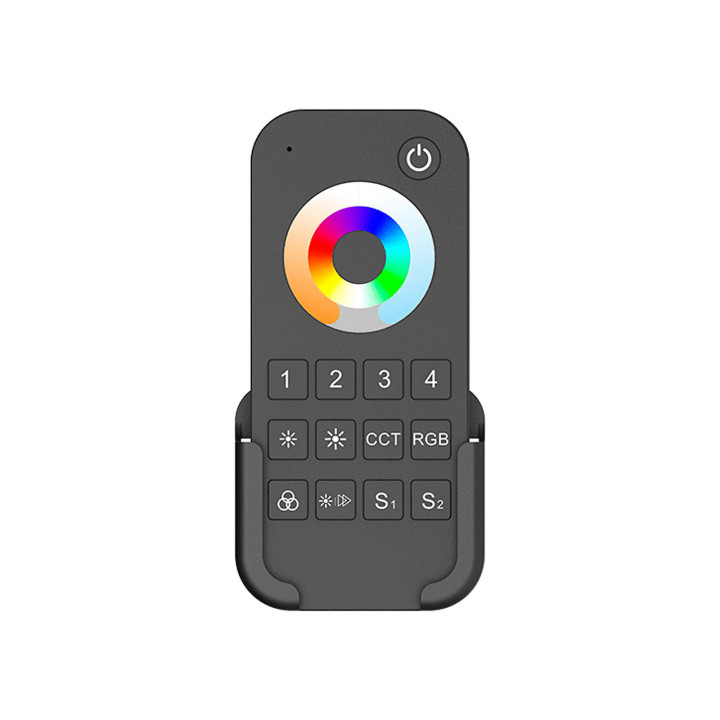 RGB+CCT fjernbetjening | 4 zoner og 2 scener