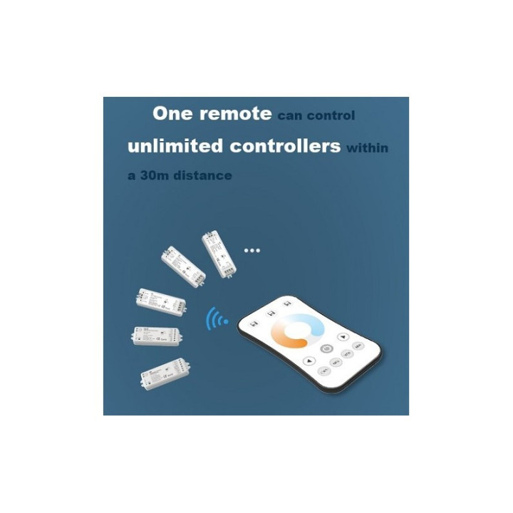 Zigbee CCT-controller | Hue, 12/24V