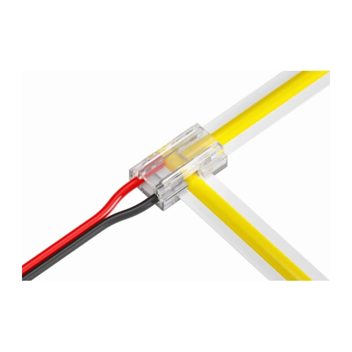 8-i-1 samler til 10 mm COB LED-bånd | 5-24V, IP20