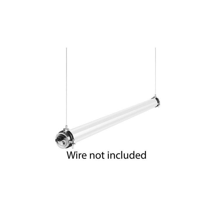 Kraftigt lineært LED industriarmatur, 40W eller 60W