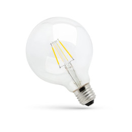 LED pære - Globe, E27, 12W, 3000-4000K, Ø12,5 cm